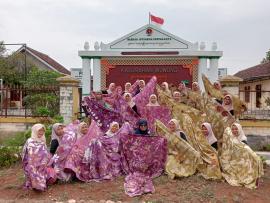 Pelatihan Wirausaha Pemula Ecoprint di Kalurahan Wunung